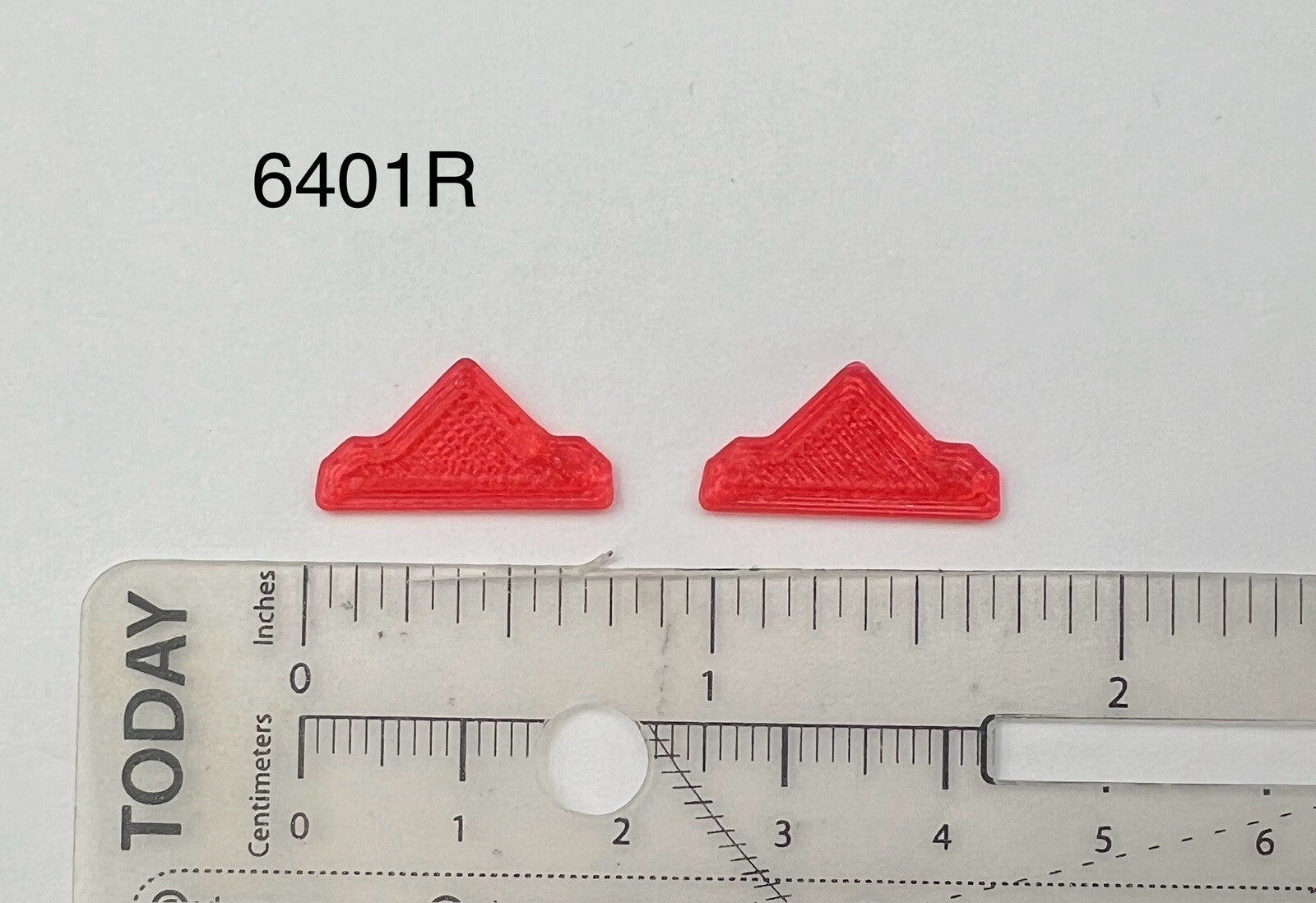 2-Pack 1/64 Scale Model Red Federal Valor Lightbar Fire EMS Truck SUV 6401R0