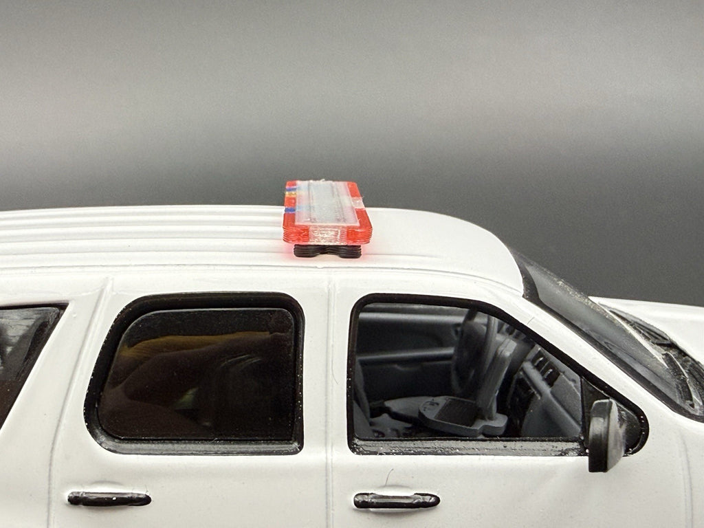 2 Pack 1/43 O Scale SUV NYSP Whelen Liberty Lightbar New York State Police 43018
