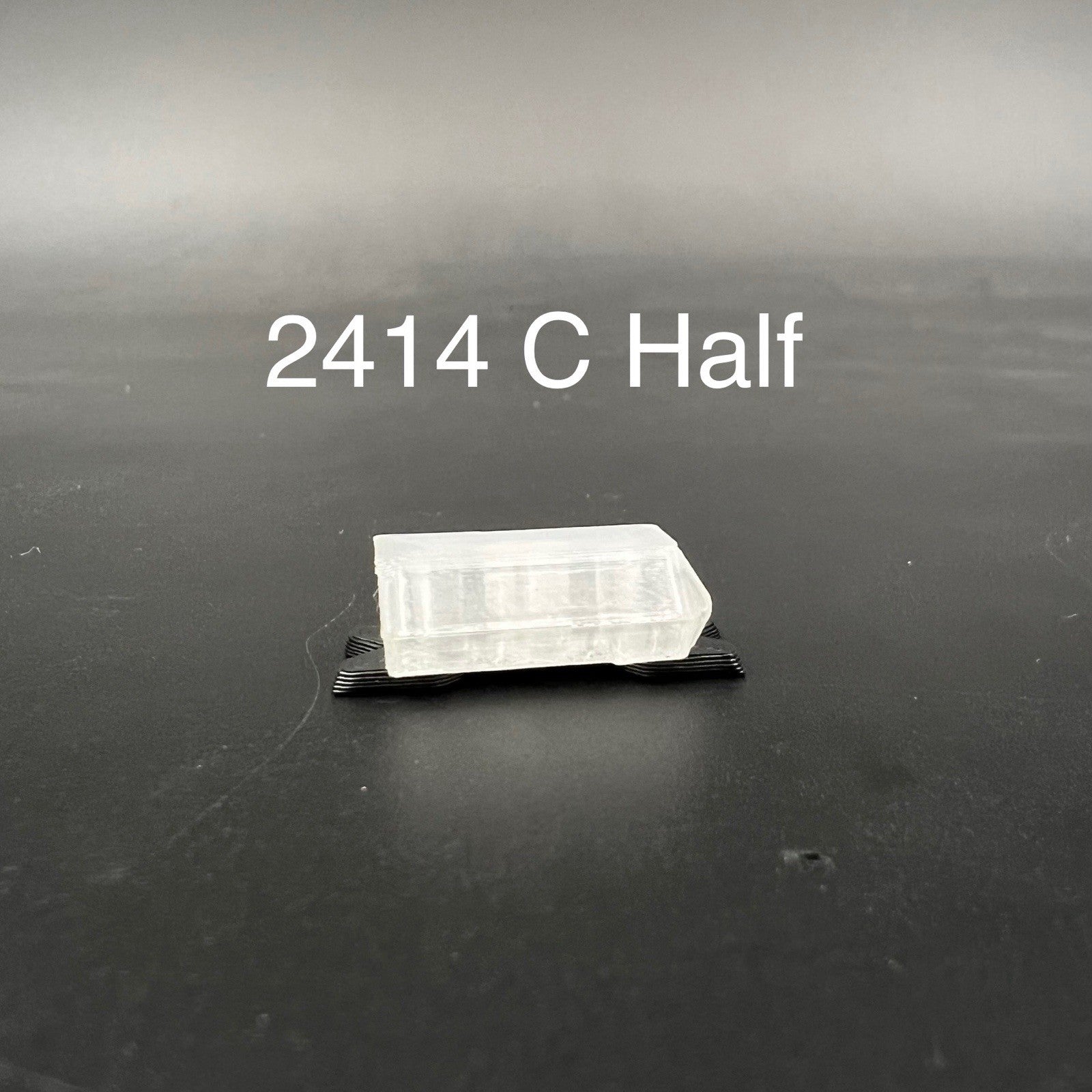 1/24 25 Clear Half Code 3 MX7000 Lightbar W/ Internal Lens Police Sheriff Fire0