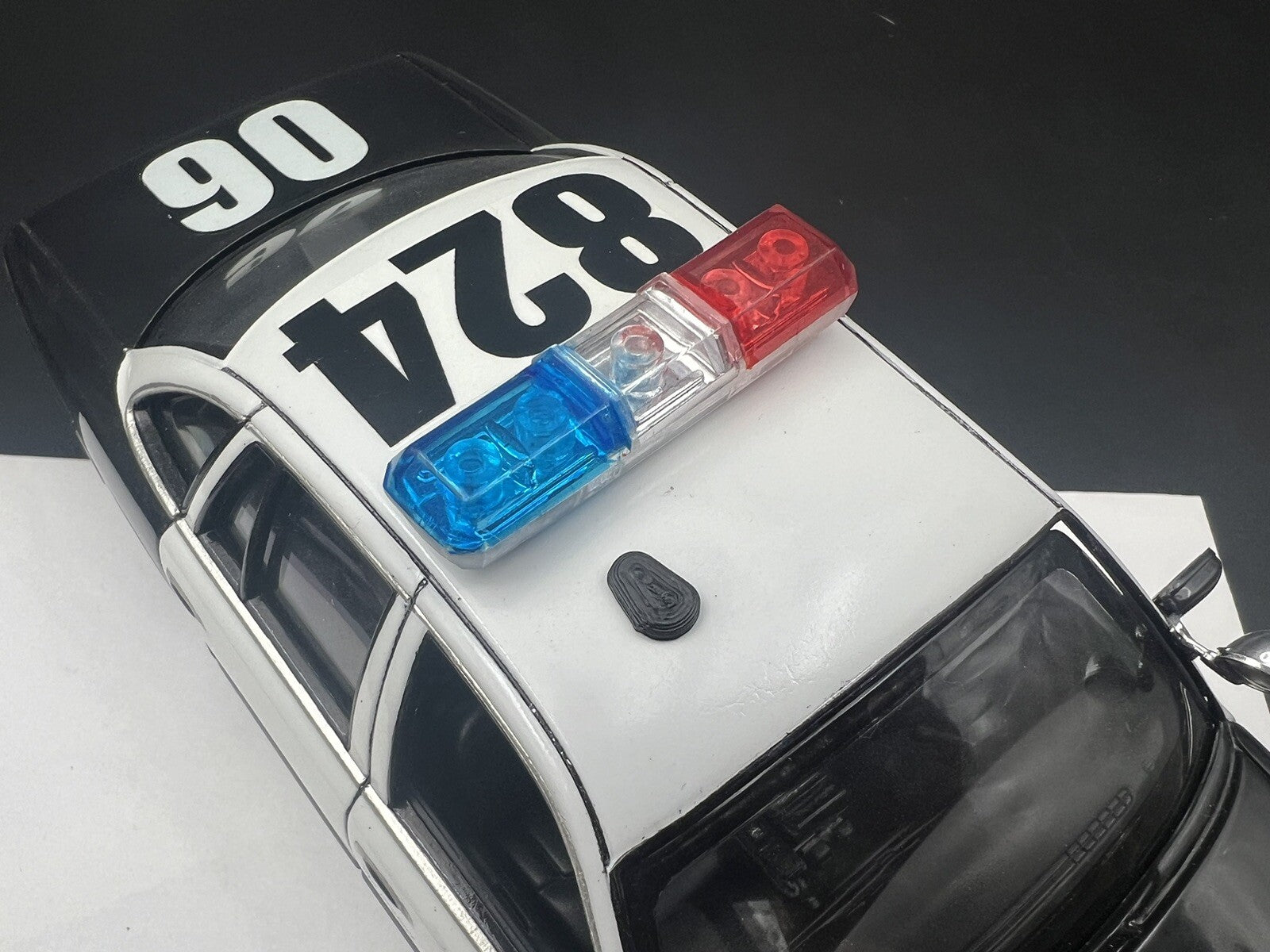 3 Pack 1/24 Scale Model LAPD Los Angeles Police Style GPS Pancake Antenna 24014