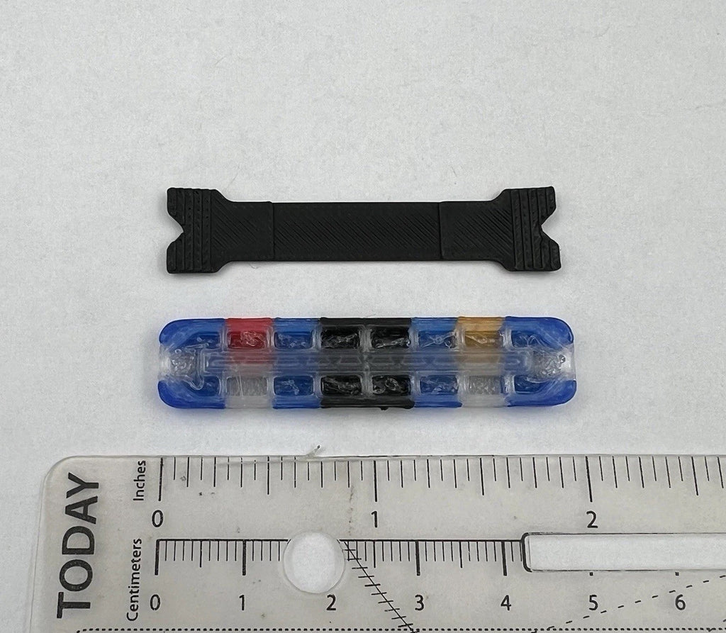 1/24 25 LED Ready Whelen Edge Massachusetts Police Lightbar Blue Clear Amber Red10