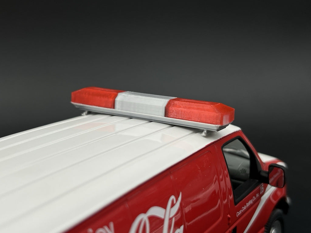 1/24 Red XL Extra Wide Smith Wesson 8780 8880 8980 Lightbar Fire Engine Truck7