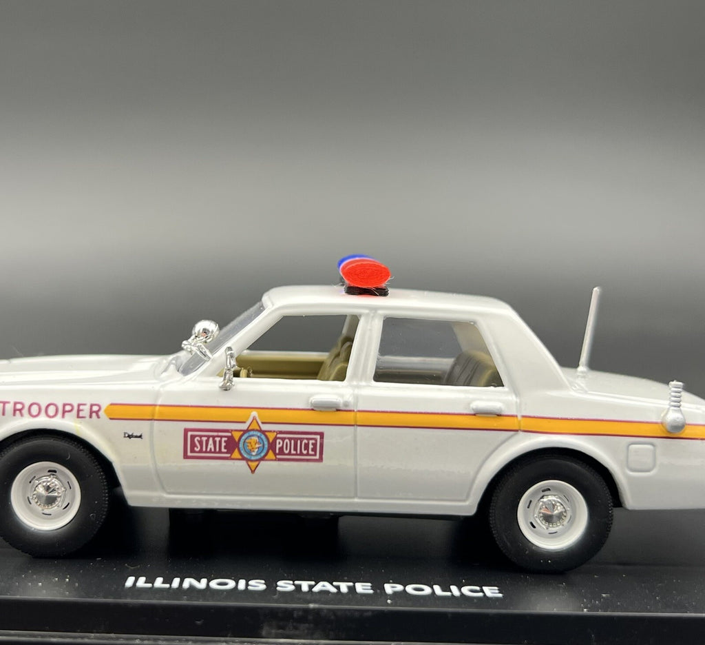2 Pack 1/43 Blue Red Federal Signal Aerodynic Lightbar Greenlight Police Sheriff2