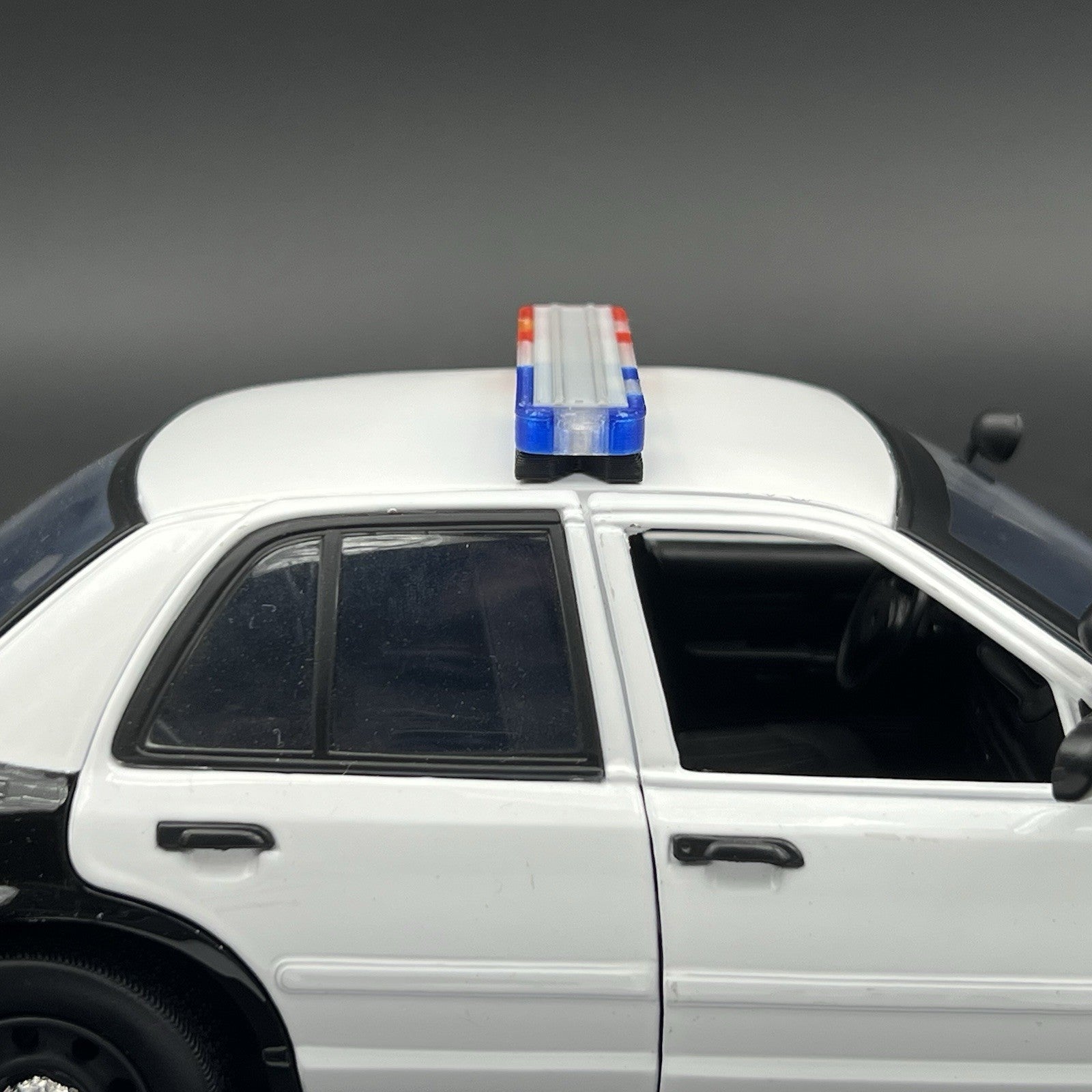 1/18 LED Ready Whelen Edge Connecticut State Police Lightbar Blue Red Amber11