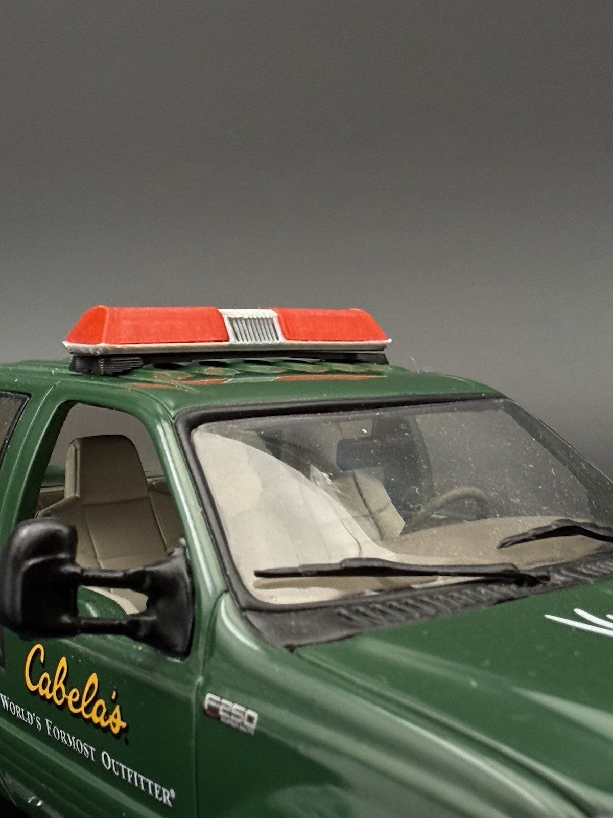1/32 Red Chrome Code 3 LP6000 Lightbar Police Fire 3207ChromeR9