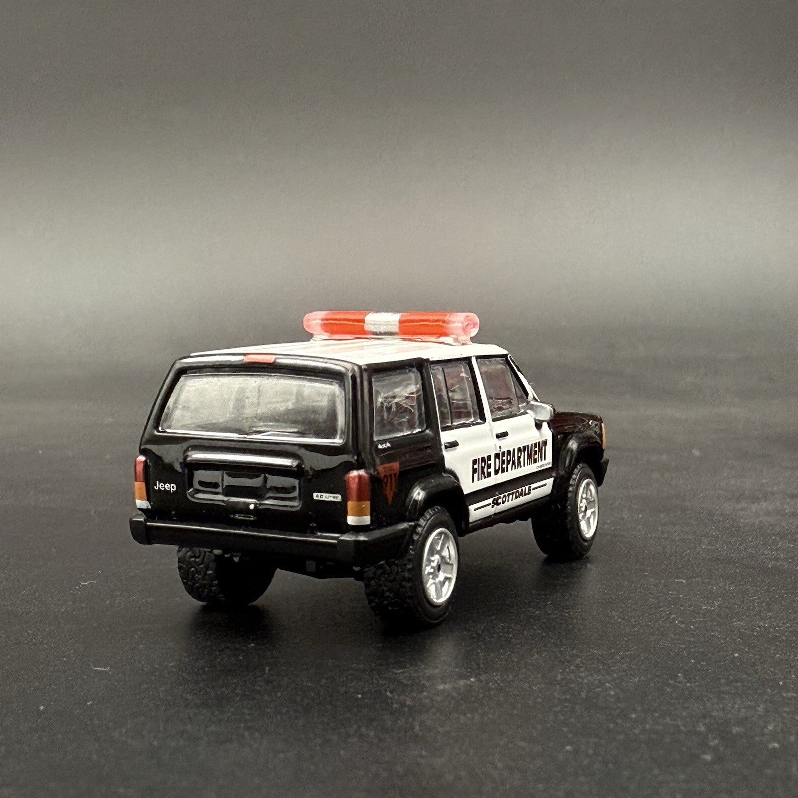 4 Pack 1/87 Clear Red Chrome NYSP Aerodynic Lightbar New York State Police7