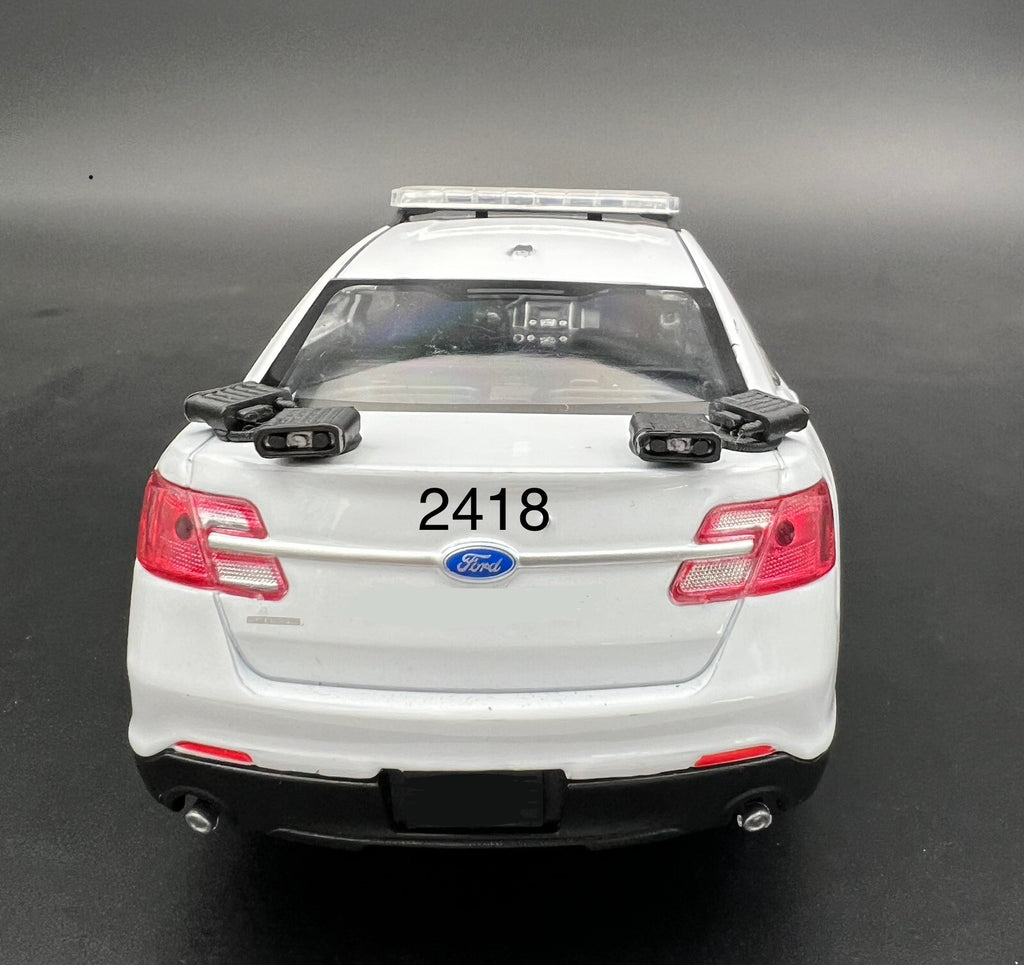4-Pack 1/24 Scale Model ALPR License Plate Reader Police Car 24180
