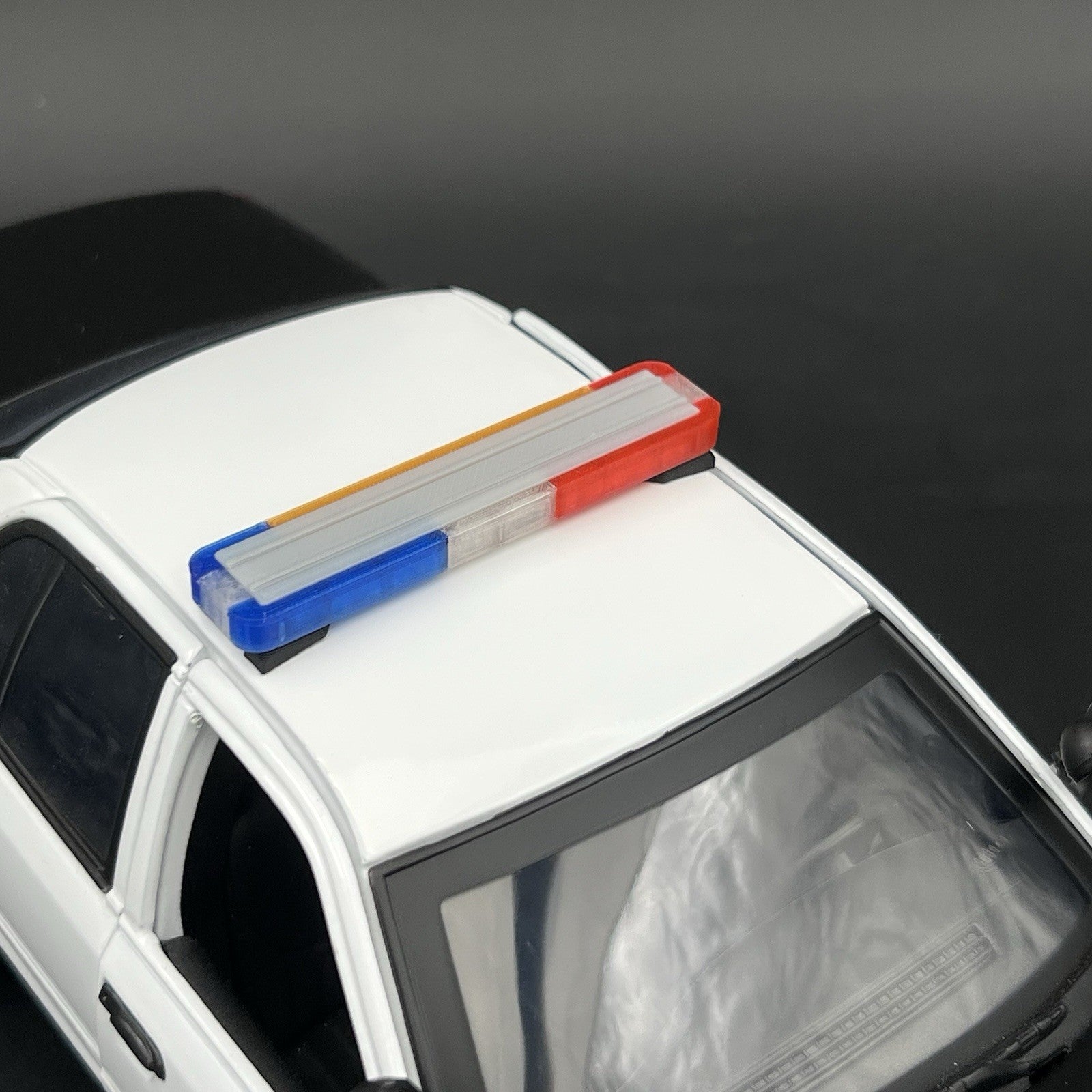 1/18 LED Ready Whelen Edge Lightbar Blue Red Amber Highway Patrol Police Sheriff8