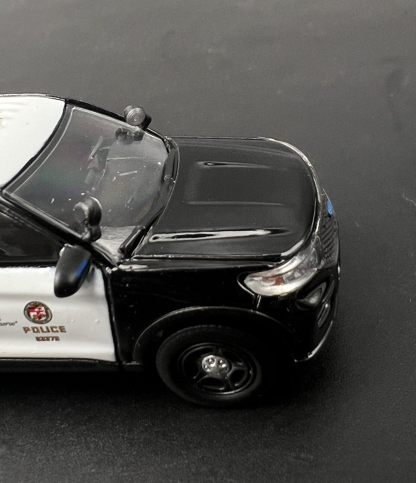 4-Pack 1/64 Scale Model Spotlight Red Clear Fire Police Car SUV 6421 CHP9