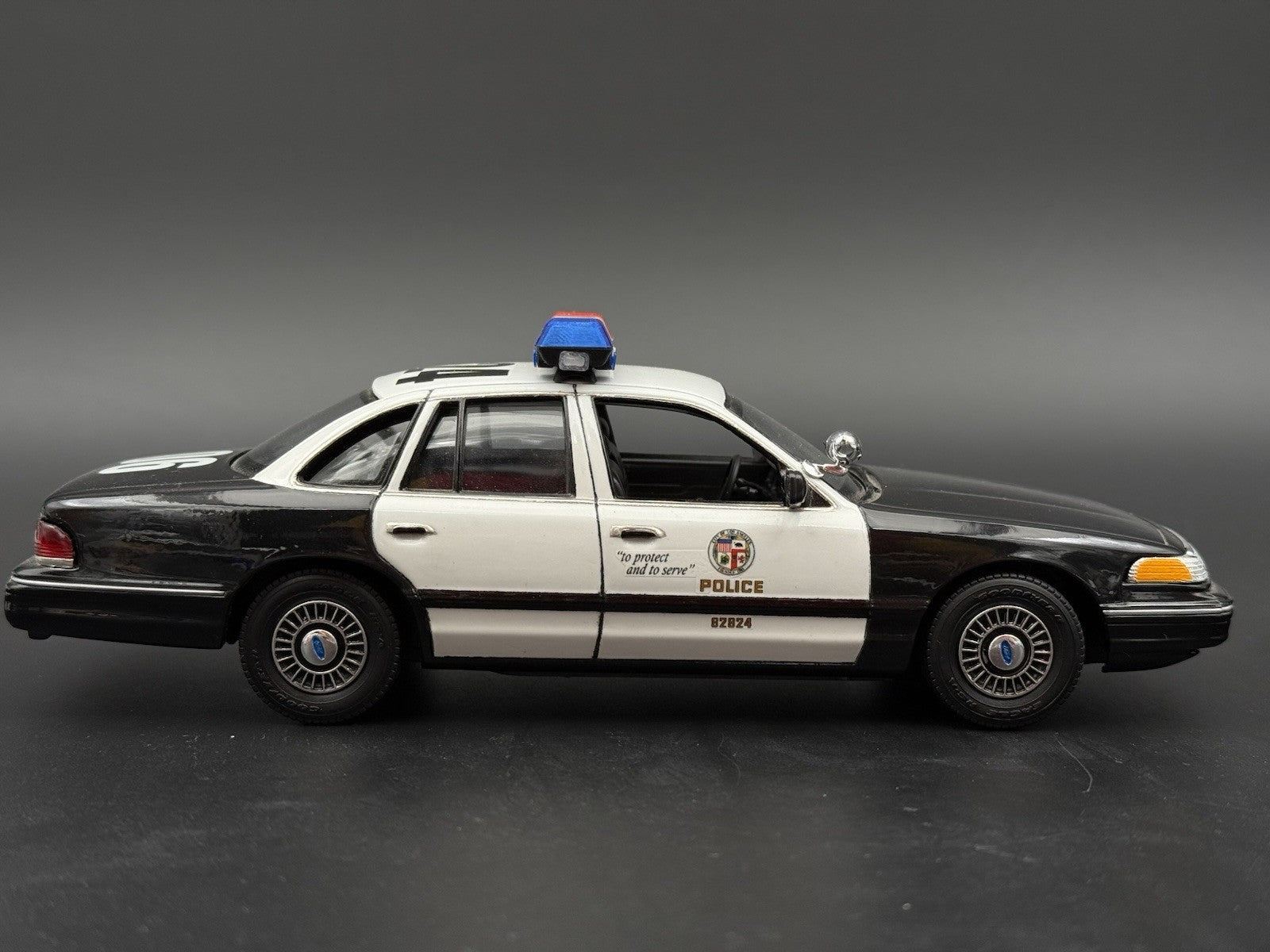 1/24 25 Scale Blue Red Clear Streethawk XL Lightbar Police 2464BRClearXL7