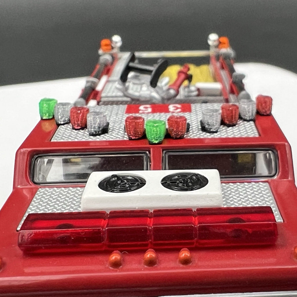 3 Pack 1/64 Chicago Fire CFD Green Red Split Vector Lightbar Truck Engine Code 37