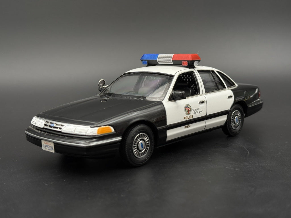 1/24 25 Scale Blue Red Chrome Streethawk Lightbar Police 24643