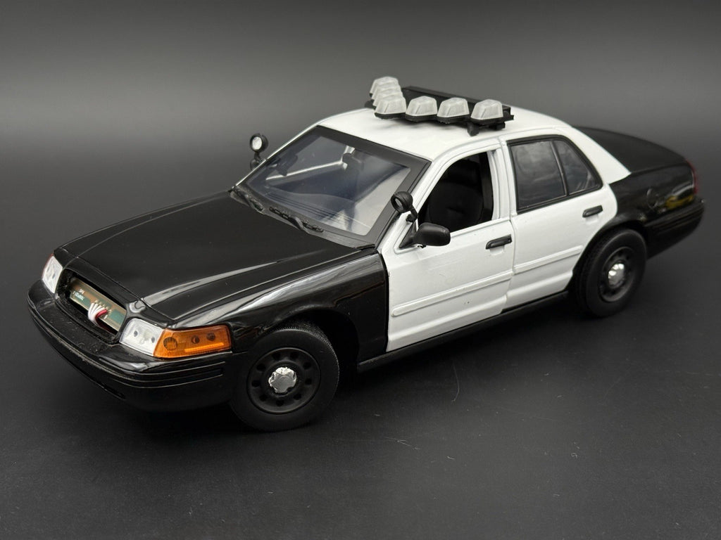 1/18 Scale Model LED Ready Clear Federal Vector Lightbar Police Fire 1837C4