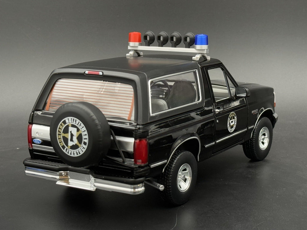 1/24 Scale Model Twin Beacon Ray Blue Red Police Lightbar Visibar 2461 LAPD10
