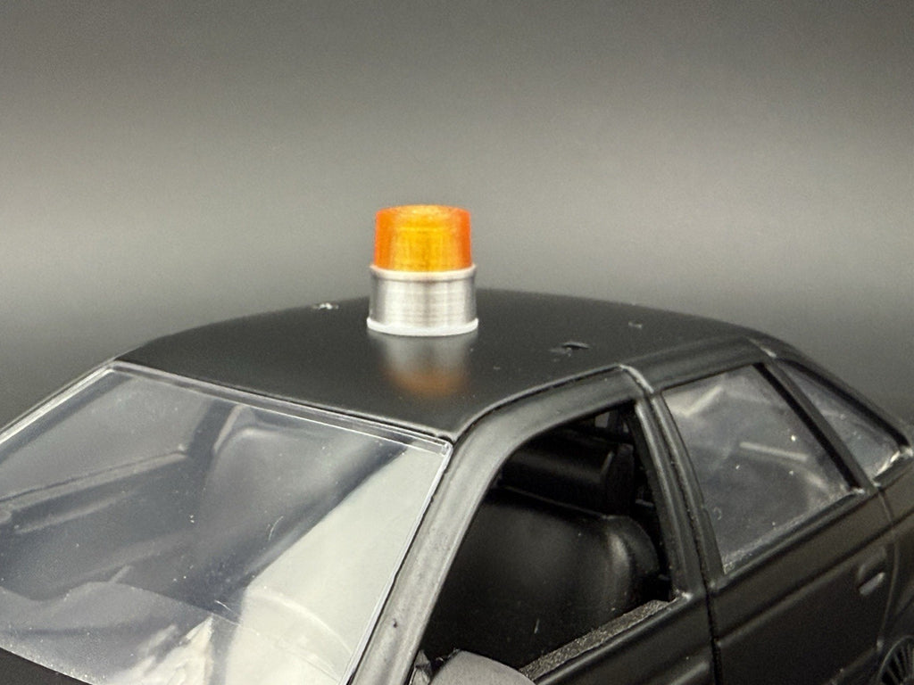 2 Pack 1/24 25 LED Ready Federal CJ 184 284 Amber Beacon Tow Work Truck Security3
