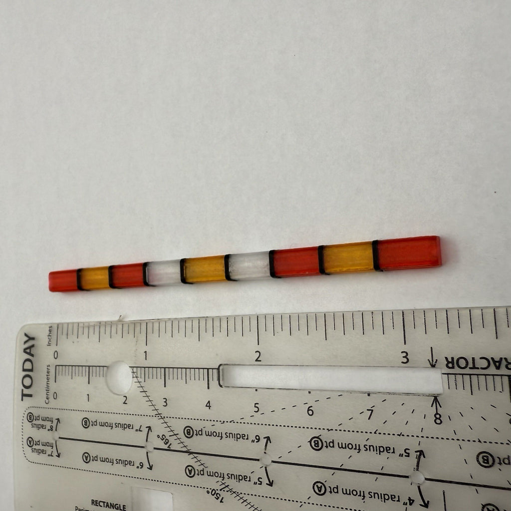 1/24 25 Scale Model Red Amber Clear Whelen 4500 Ambulance EMS Fire 2452RCA5