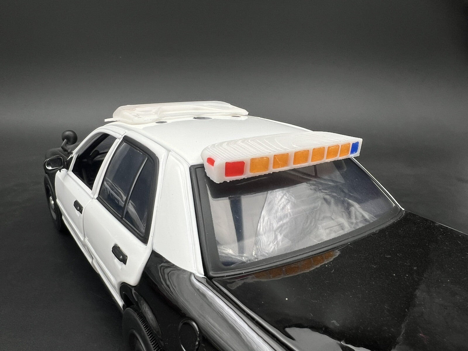 1/18 Front & Back Whelen Fast Trax Lightbars Police Sheriff Fire Highway Patrol3