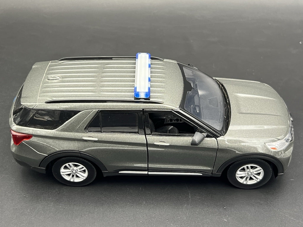 1/24 25 27 LED Ready Whelen Edge Maui Hawaii Honolulu Police Lightbar Blue Clear7