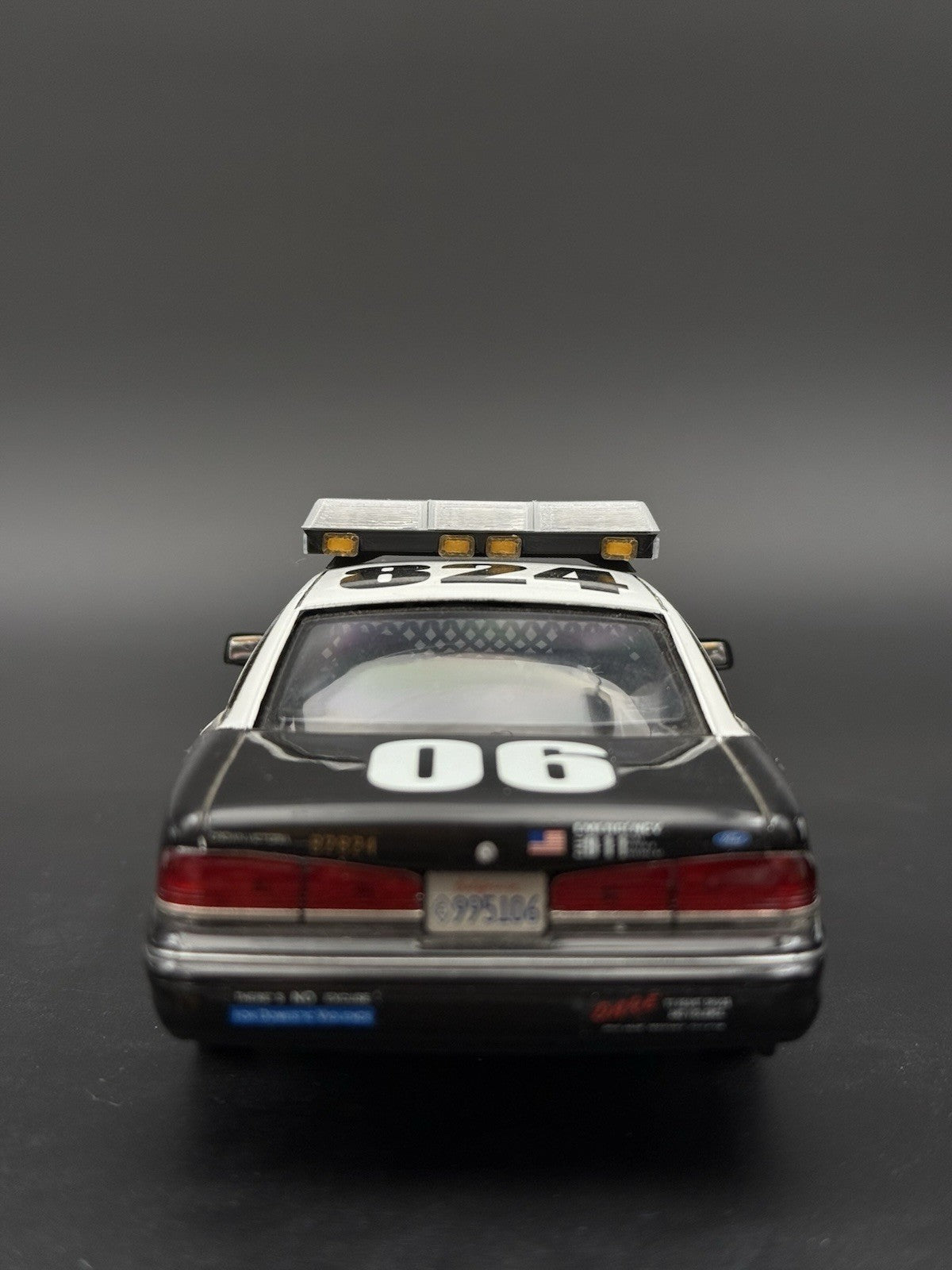 1/24 25 Scale Clear Streethawk Lightbar Police 246410