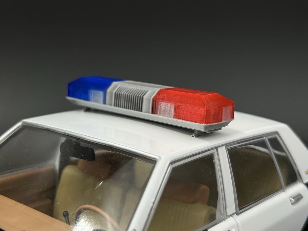 1/18 Blue Red Smith Wesson 8780 8880 8980 Lightbar Police Sheriff Fire17