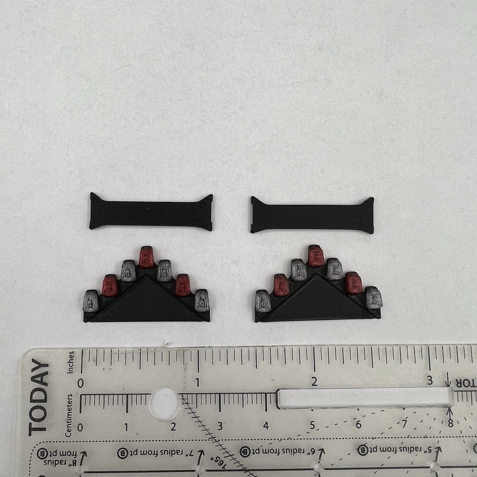 2 Pack 1/43 Red Vector Vision Lightbar NYPD New York City Police Sheriff Style1