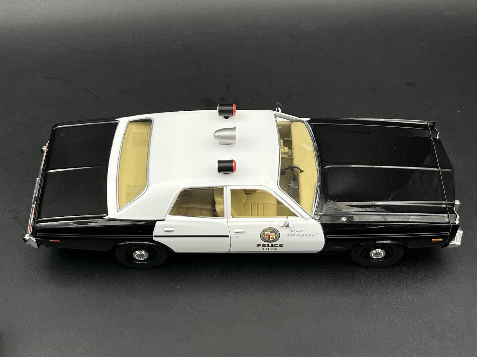 1/10 1/12 Scale LAPD Adam 12 Can Light Siren Trio T2 Los Angeles Police 100311
