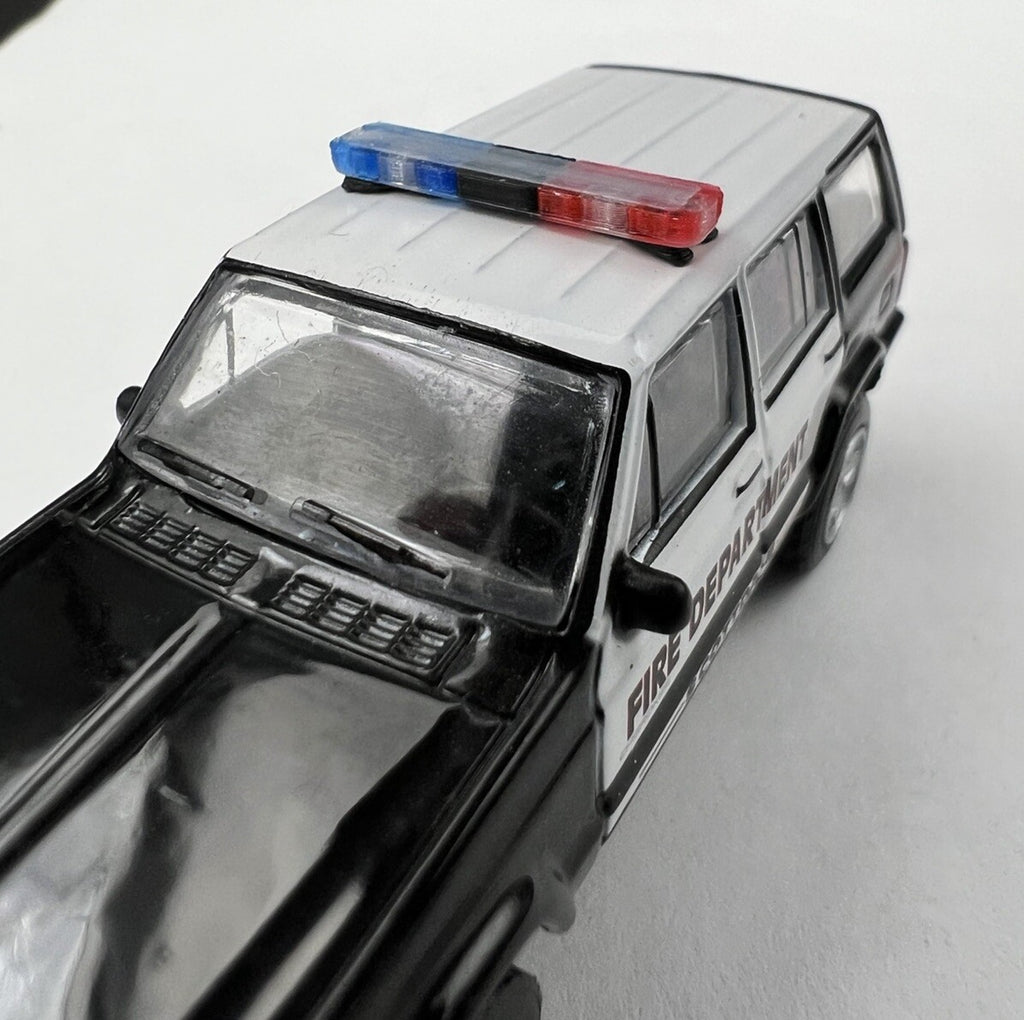 2-Pack 1/64 Scale Model Whelen Edge Lightbar Blue Red Police SUV Car 6409BR19