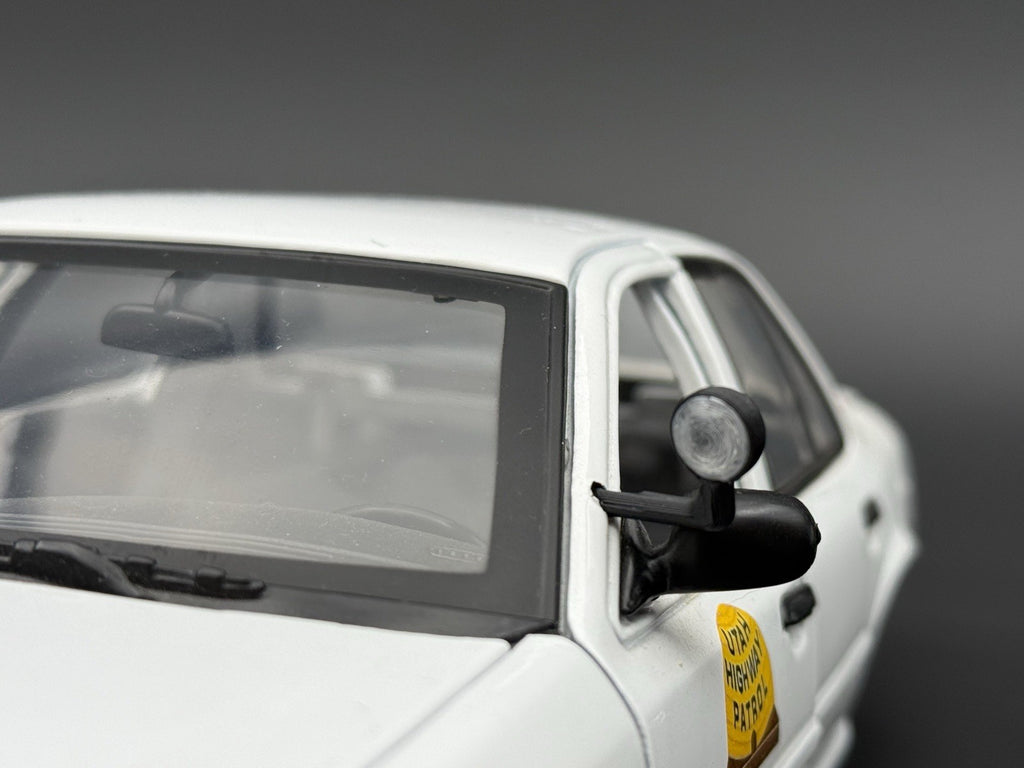 4 Pack 1/18 Scale Model Black Spotlight LED Compatible Police 1833 Black5