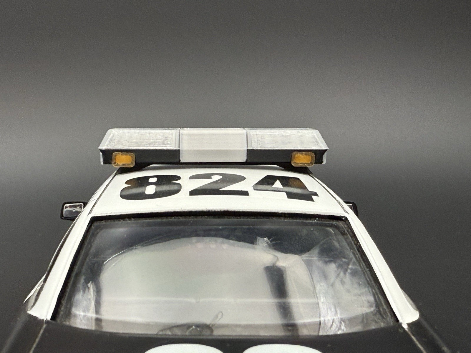 1/24 25 Scale Clear Chrome Streethawk Lightbar Police 246415