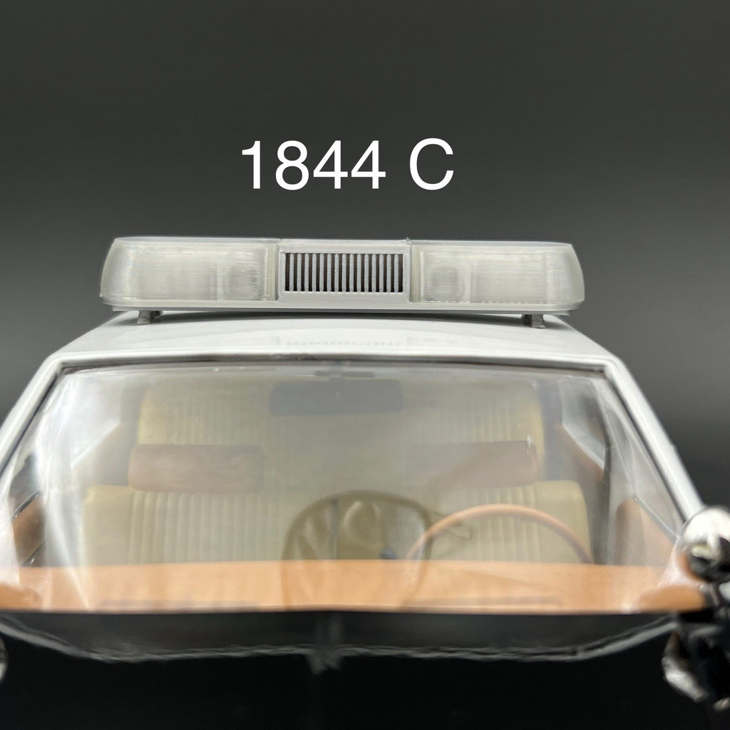 1/18 Clear Whelen 80H 90H 8000 Lightbar Police Sheriff Fire Highway Patrol0