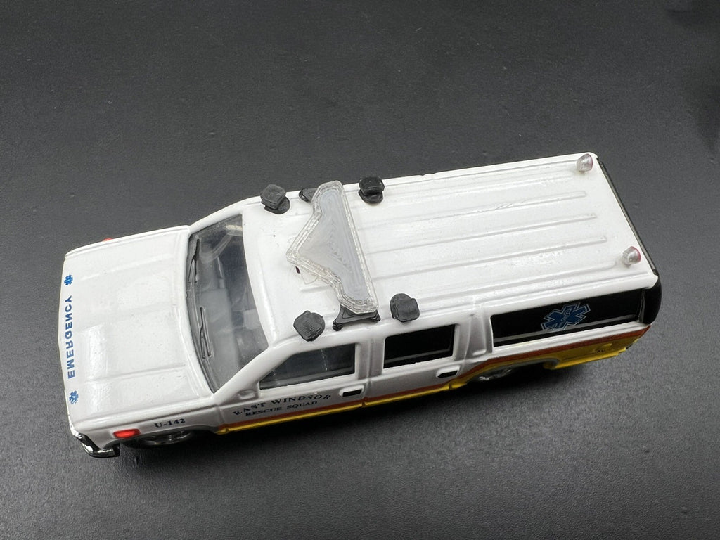 4-Pack 1/64 Scale Model ALPR License Plate Reader Police Car SUV 6422 7