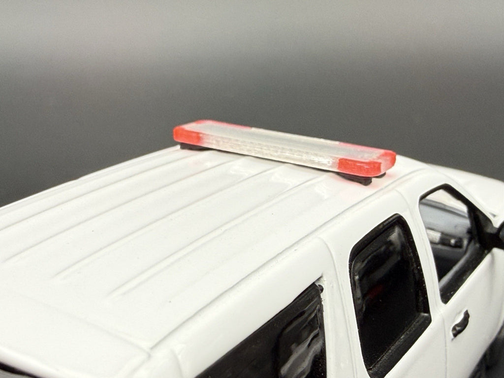2 PACK 1/43 O Scale Model Whelen Liberty Red Police Lightbar 4301 R22