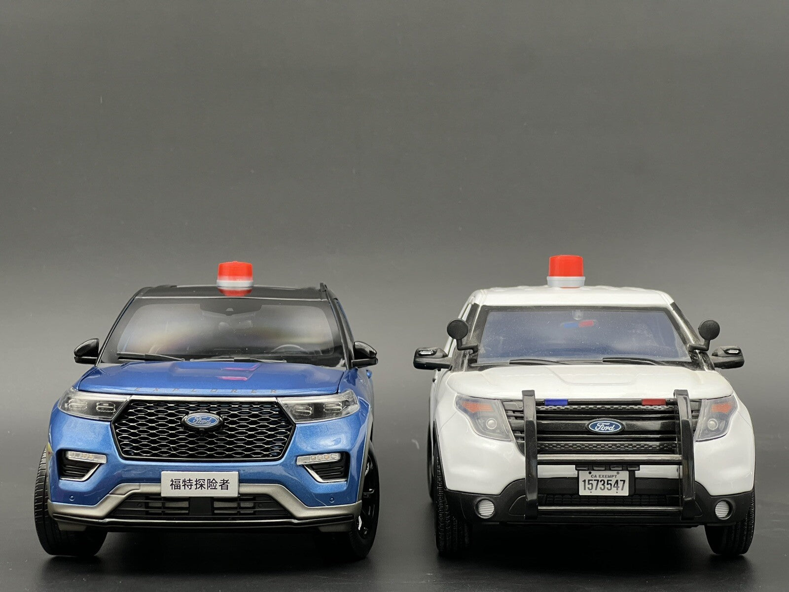 2 Pack 1/18 LED Ready Michigan State Police Red Beacon Lightbar Trooper Patrol2