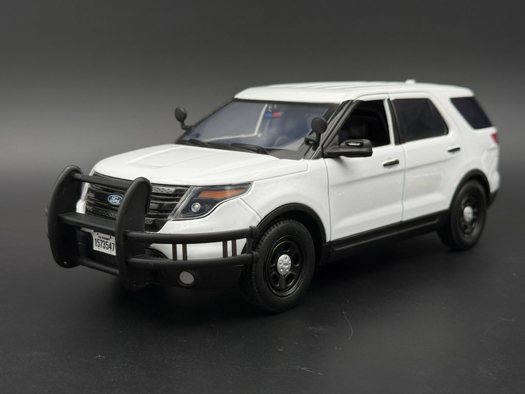 1/18 Setina Double Wrap Around Push Bumper Pushbar Motormax Explorer Police 18545