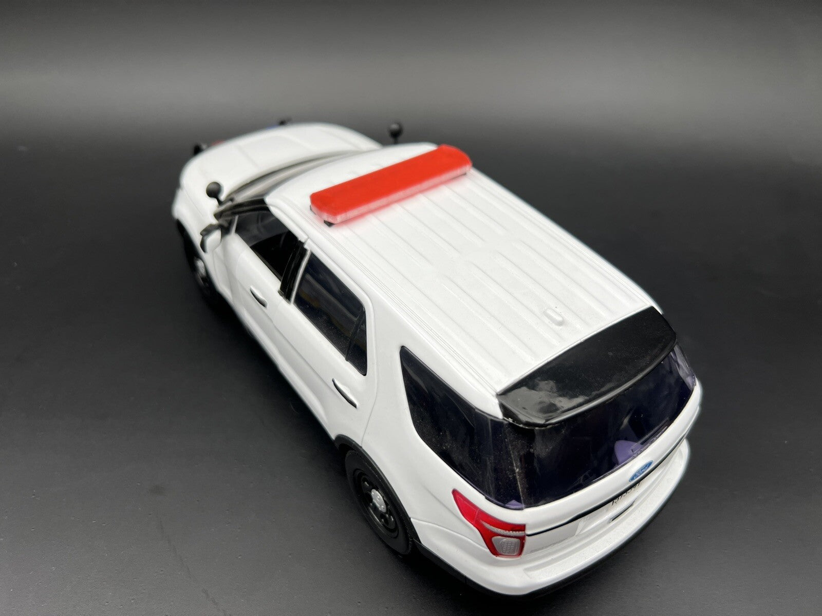1/18 LED Ready Code 3 2700 Red Lightbar Fire Police Highway Patrol Sheriff EMS12