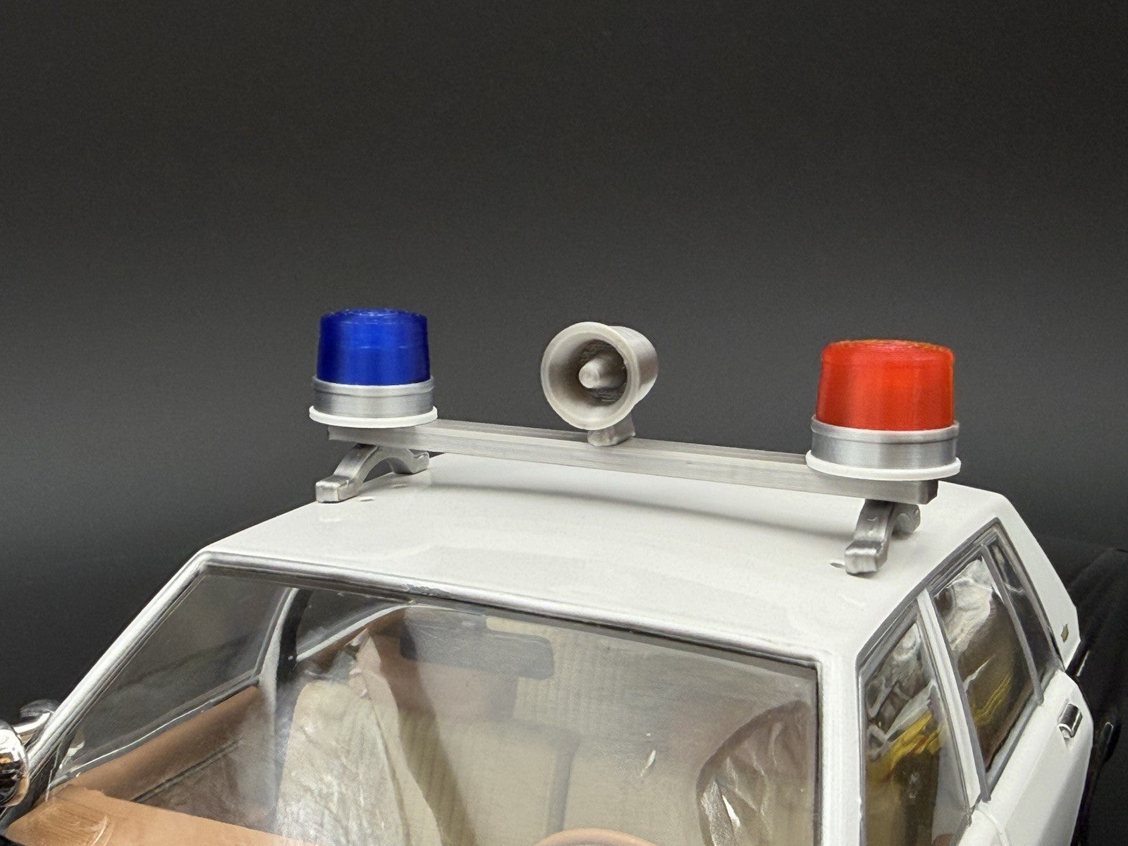 1/18 California 184 Visibar CT-1 Blue Red Amber Beacon Speaker Lightbar 1850SCA13