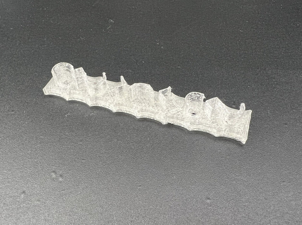 Clear Lens Insert For 1/18 MotorMax Code 3 Police Lightbar Crown Victoria1