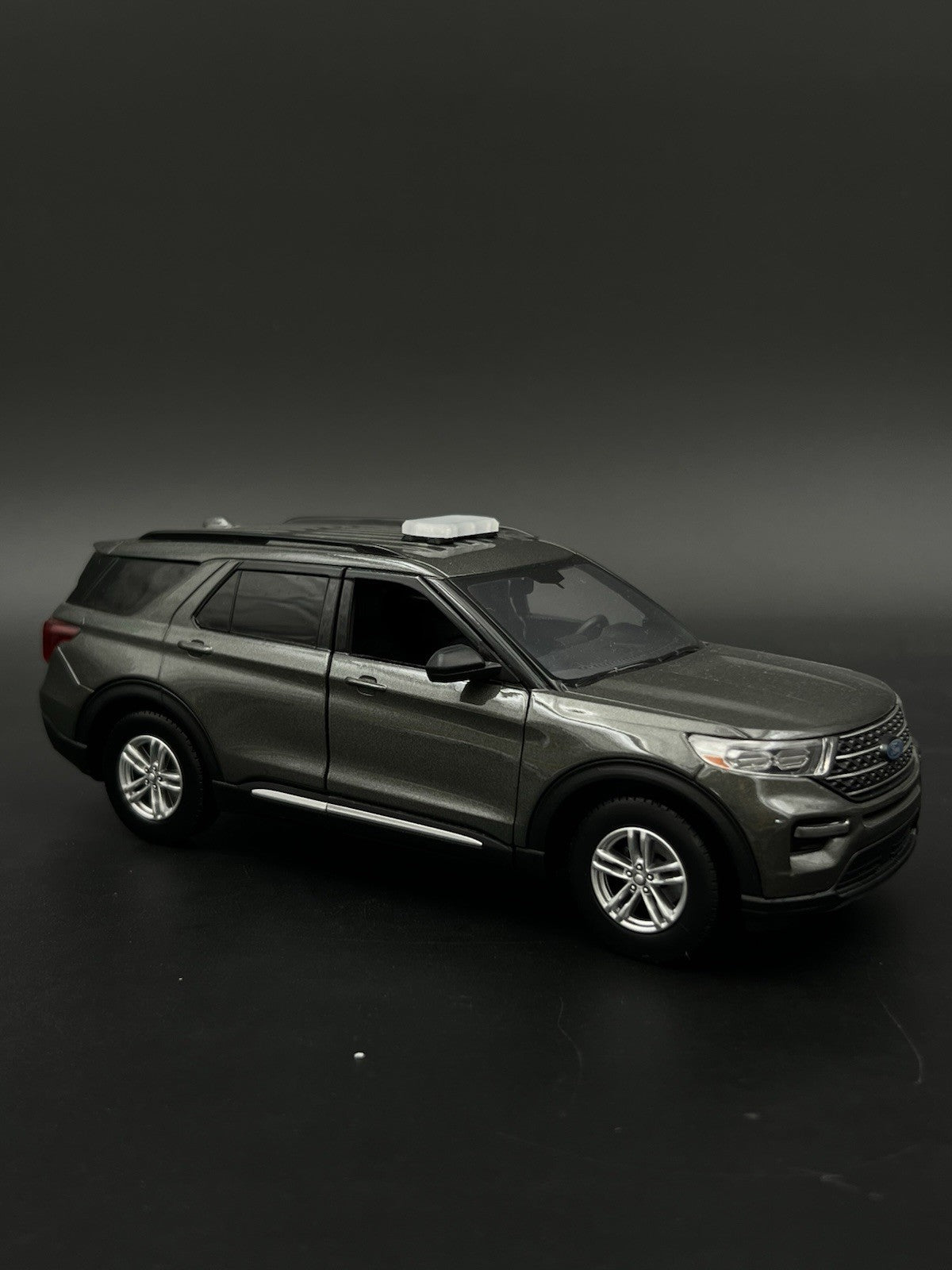 2 Pack 1/24 25 Mini Code 3 2700 Lightbar Clear Top Cover Police Sheriff Fire3