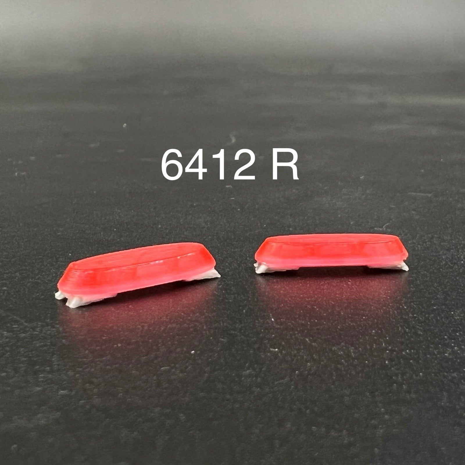 2-Pack 1/64 Scale Model Red Federal Vista Lightbar Police Car Fire 6412R0