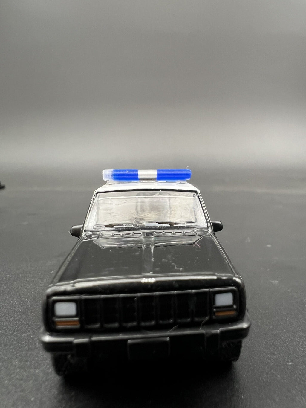 4 Pack 1/87 Blue Clear Chrome Federal Signal Aerodynic Lightbar Police Sheriff5