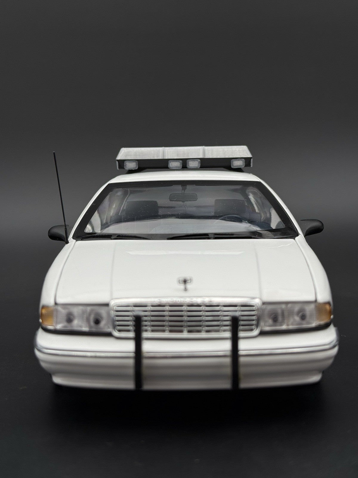 1/18 Scale Model Clear Streethawk Lightbar Police 1859ClearC6
