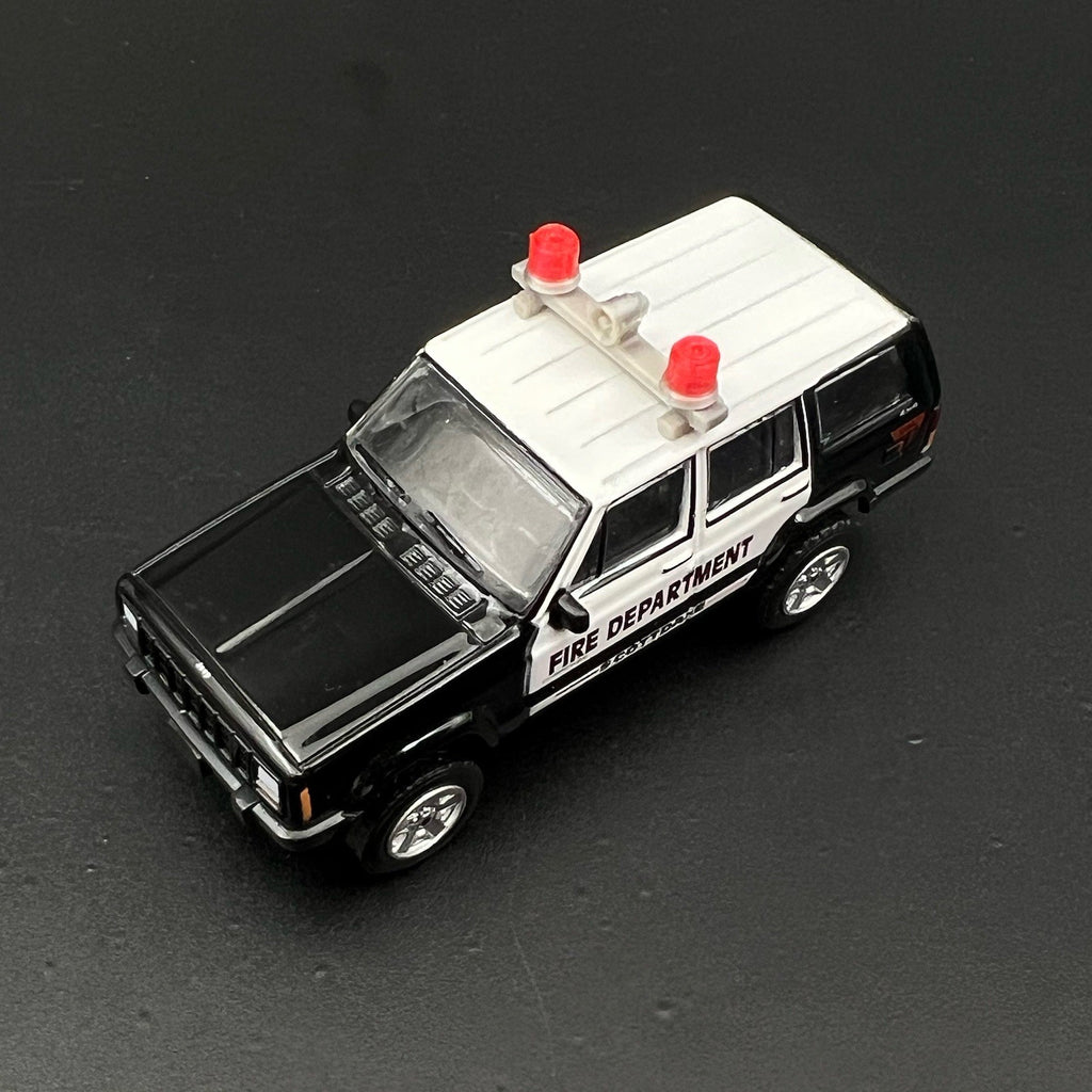 2 Pack 1/64 Red Mars Skybolt Beacon Lightbar Siren Speaker Police Sheriff4