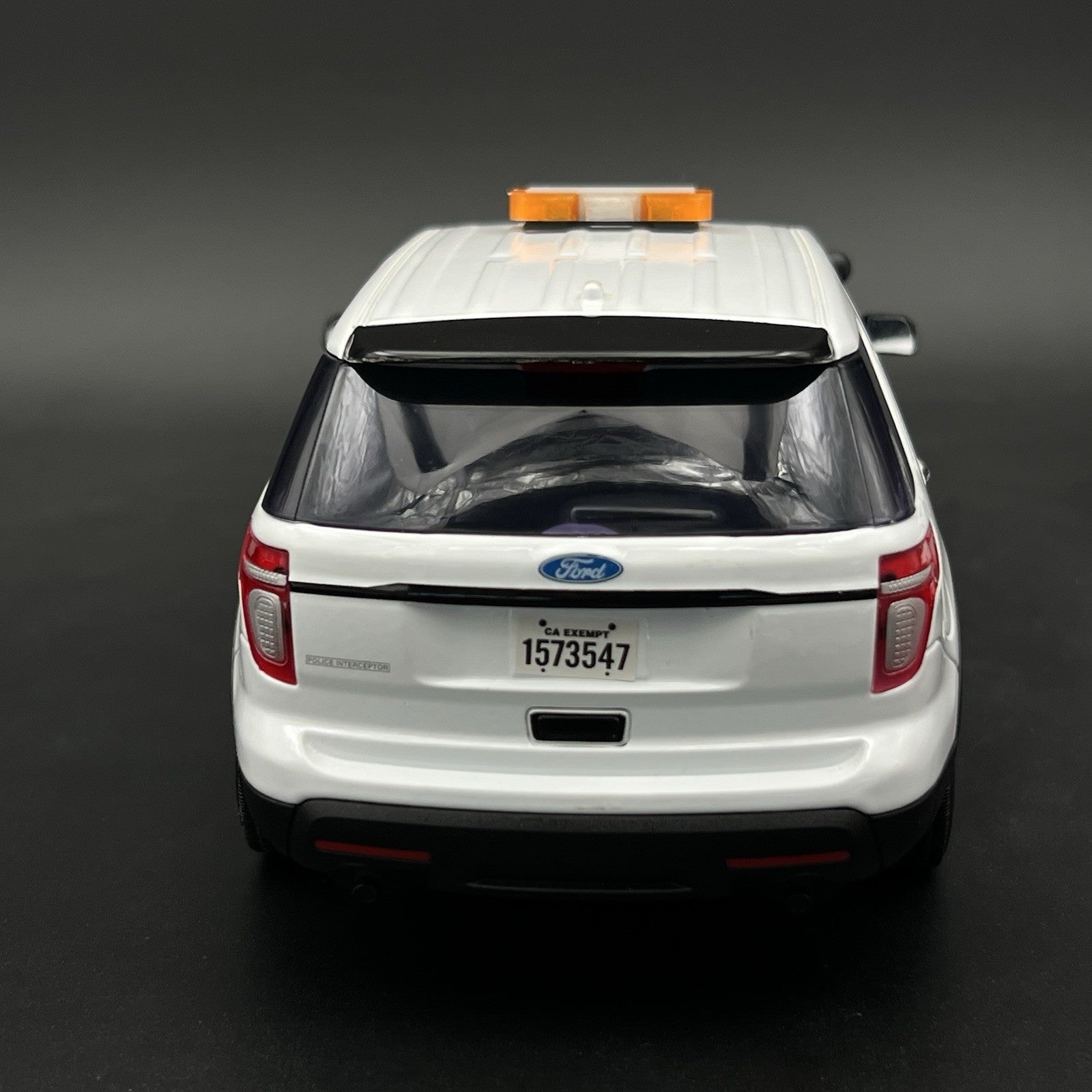 1/18 Mini Whelen Edge Lightbar Amber Clear Gray Top Cover9