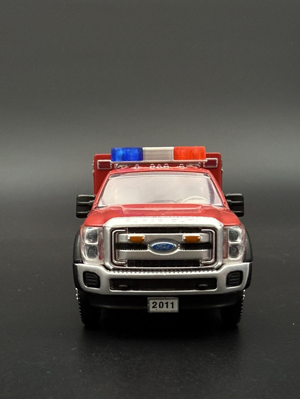 2 Pack 1/50 48 Scale Blue Red Twinsonic Lightbar Police Fire Engine Truck 5015BR4