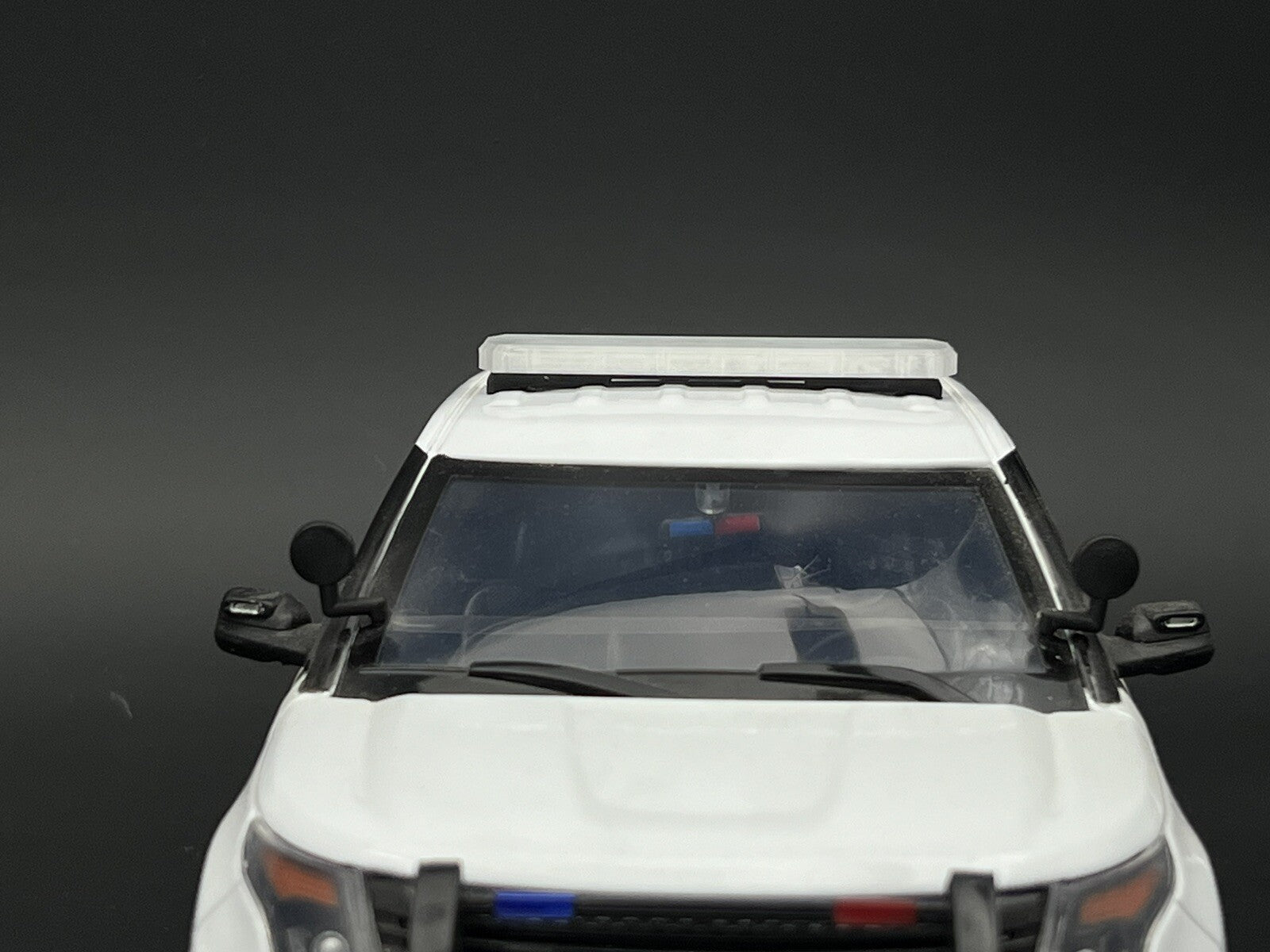 1/18 LED Ready Code 3 2700 Clear Lightbar Sheriff Highway Patrol Police Fire Car3