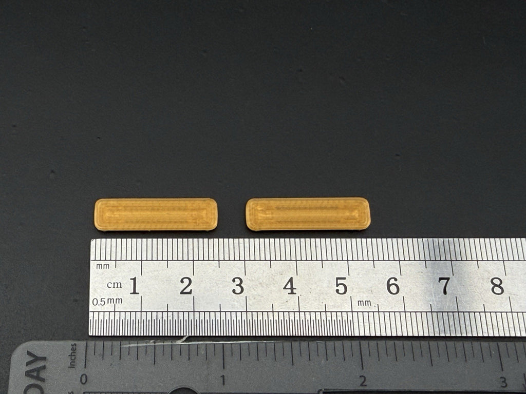 2 Pack 1/50 Scale Whelen Amber Lightbar TWH First Gear Construction Truck 5001A1