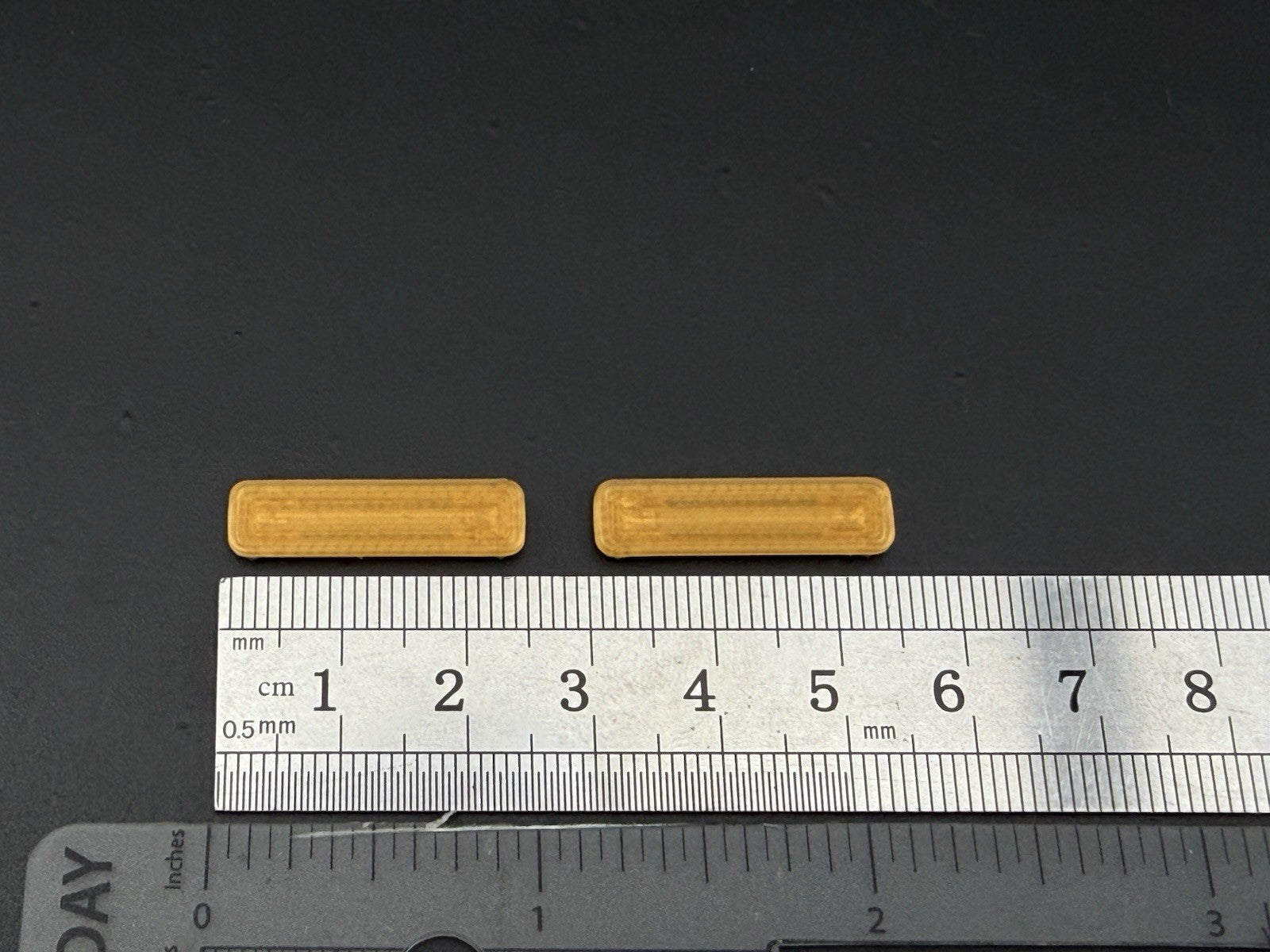 2 Pack 1/50 Scale Whelen Amber Lightbar TWH First Gear Construction Truck 5001A1