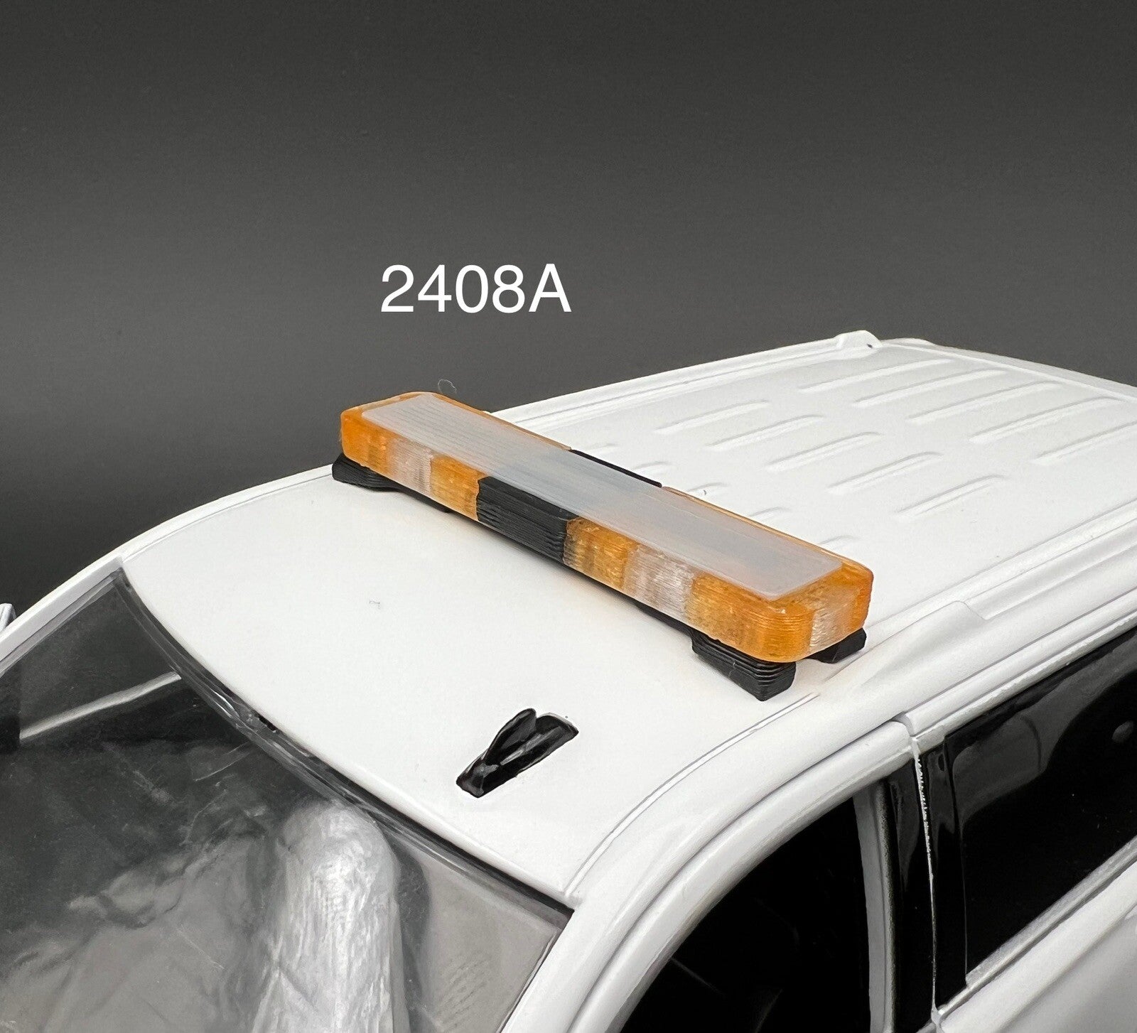 1/24 25 27 LED Ready Whelen Edge Lightbar Amber Security Work Tow Construction0