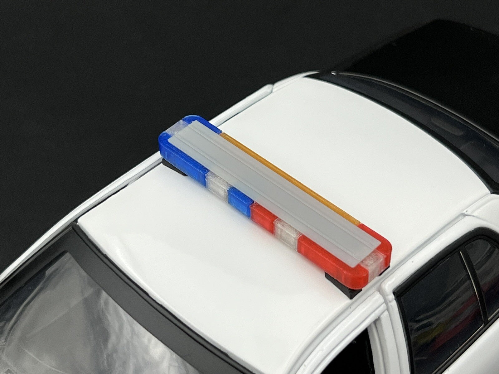 1/18 LED Ready Whelen Edge Lightbar Blue Red Amber Highway Patrol Police Sheriff8