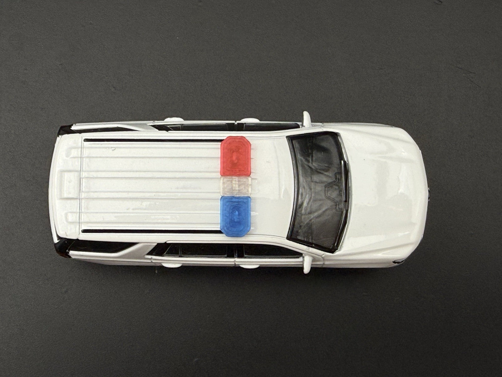 2 Pack 1/64 Scale Model Blue Clear Red Code 3 Defender Lightbar Police 6408BCR9